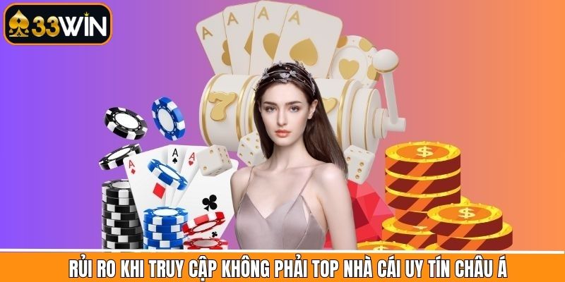 Rủi ro khi vào website không đáng tin cậy